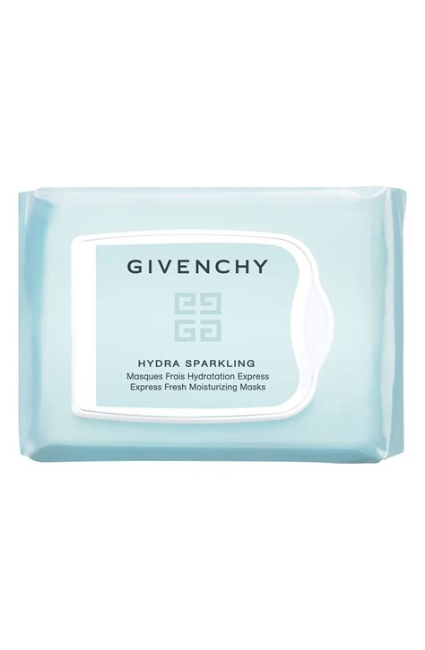 givenchy hydra sparkling express fresh moisturizing masks|Givenchy Hydra Sparkling Express Fresh Moisturizing Masks .